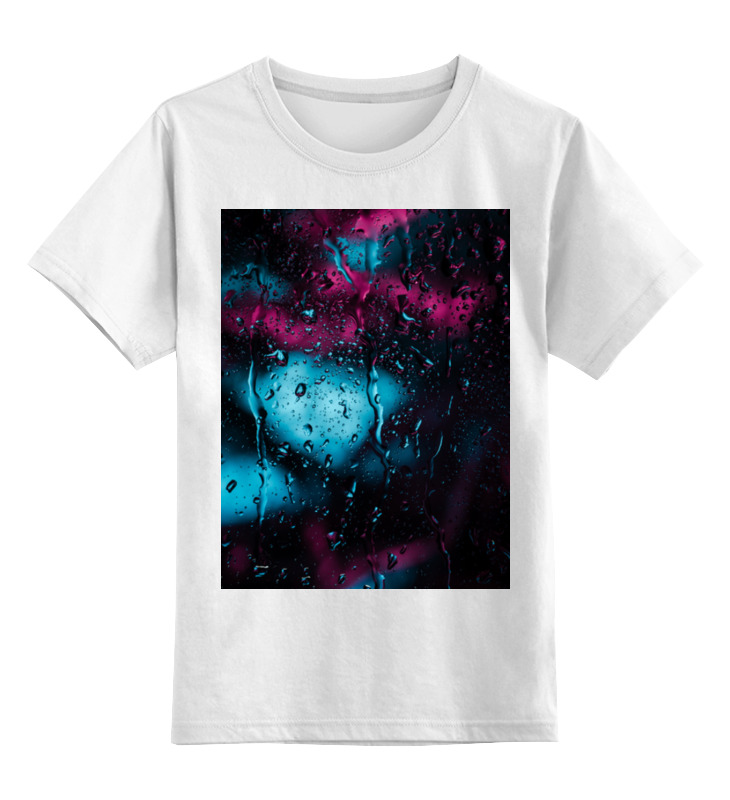 Printio Детская футболка классическая унисекс Дождь