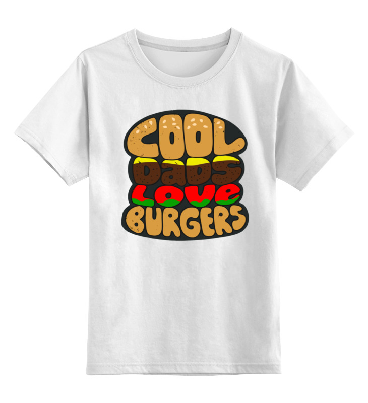 цена Printio Детская футболка классическая унисекс Бургер