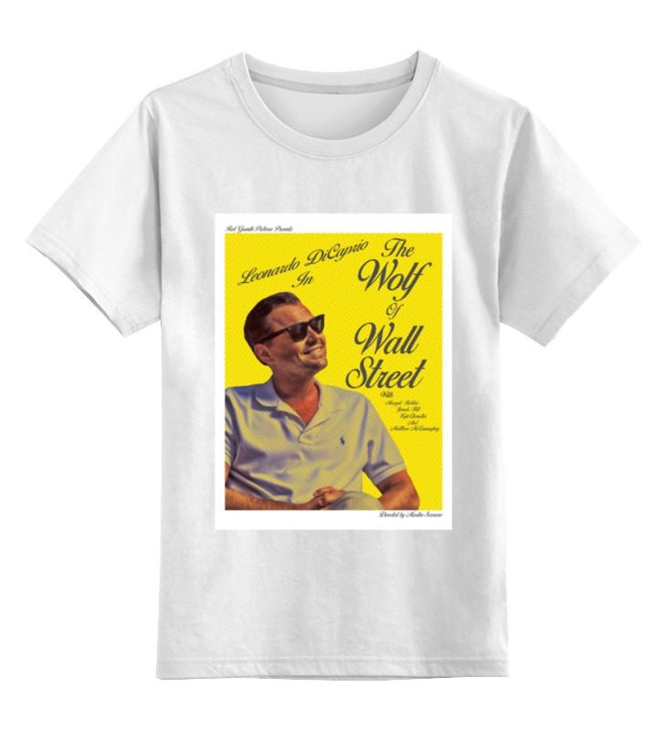 Printio Детская футболка классическая унисекс Волк с уолл-стрит / the wolf of wall street