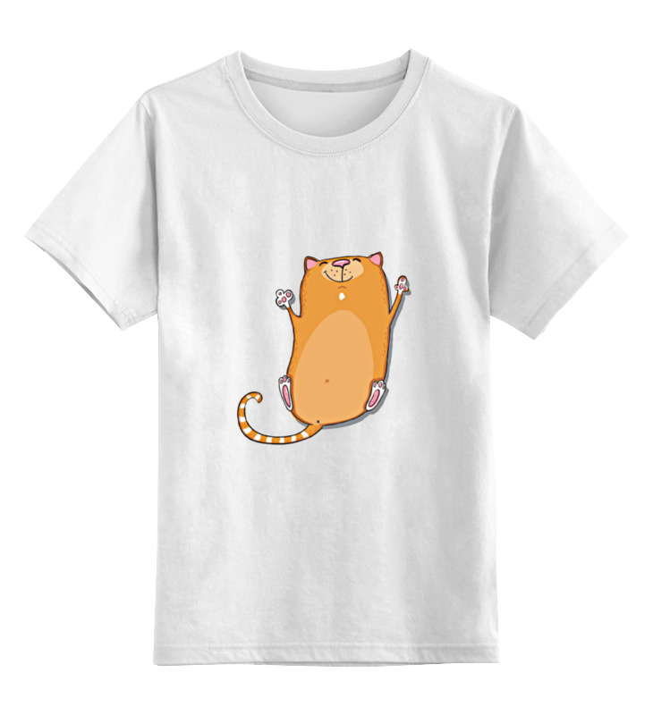 Printio Детская футболка классическая унисекс Рыжий кот printio детская футболка классическая унисекс рыжий кот