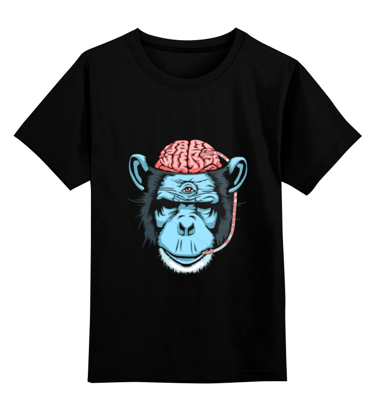 Printio Детская футболка классическая унисекс Brainmonkey
