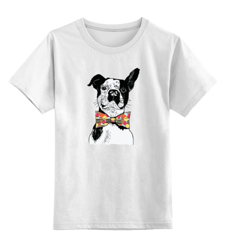 Printio Детская футболка классическая унисекс Собака джентльмен