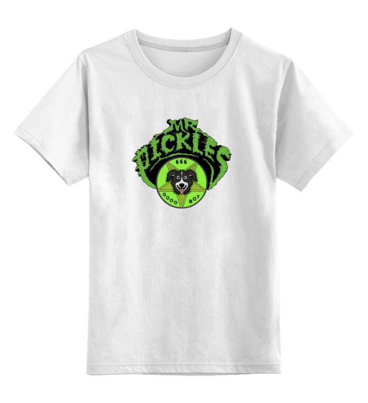 Printio Детская футболка классическая унисекс Mr pickles printio лонгслив mr pickles