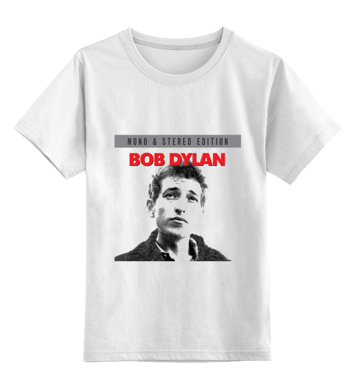 Printio Детская футболка классическая унисекс Bob dylan