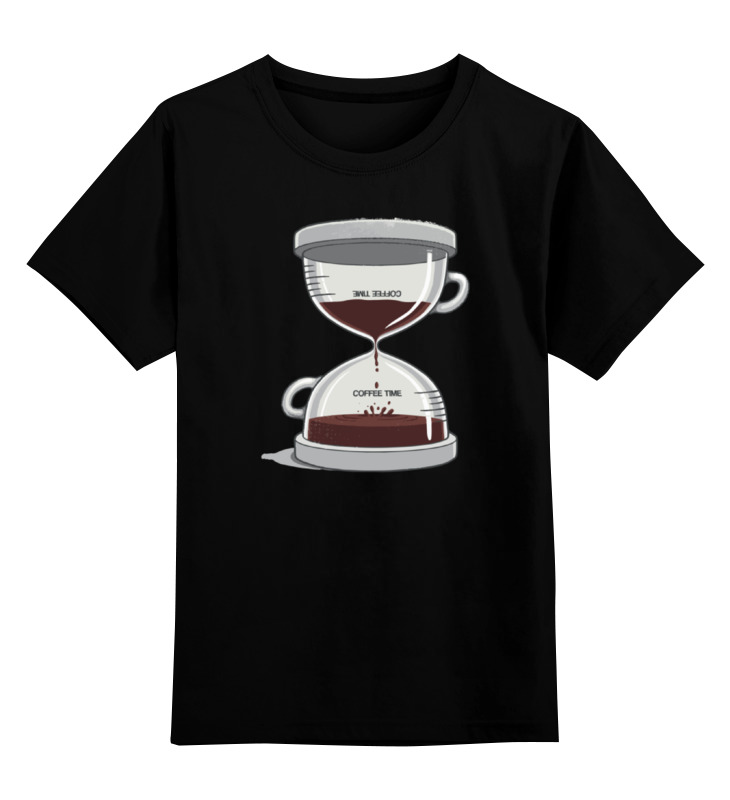 Printio Детская футболка классическая унисекс Coffee time / время кофе