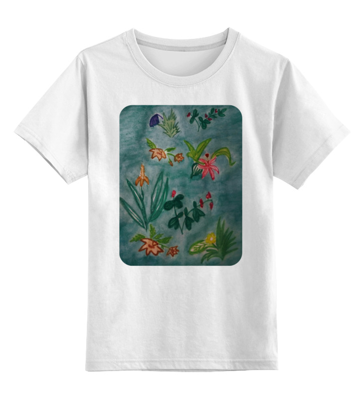 Printio Детская футболка классическая унисекс Ботаника цена и фото