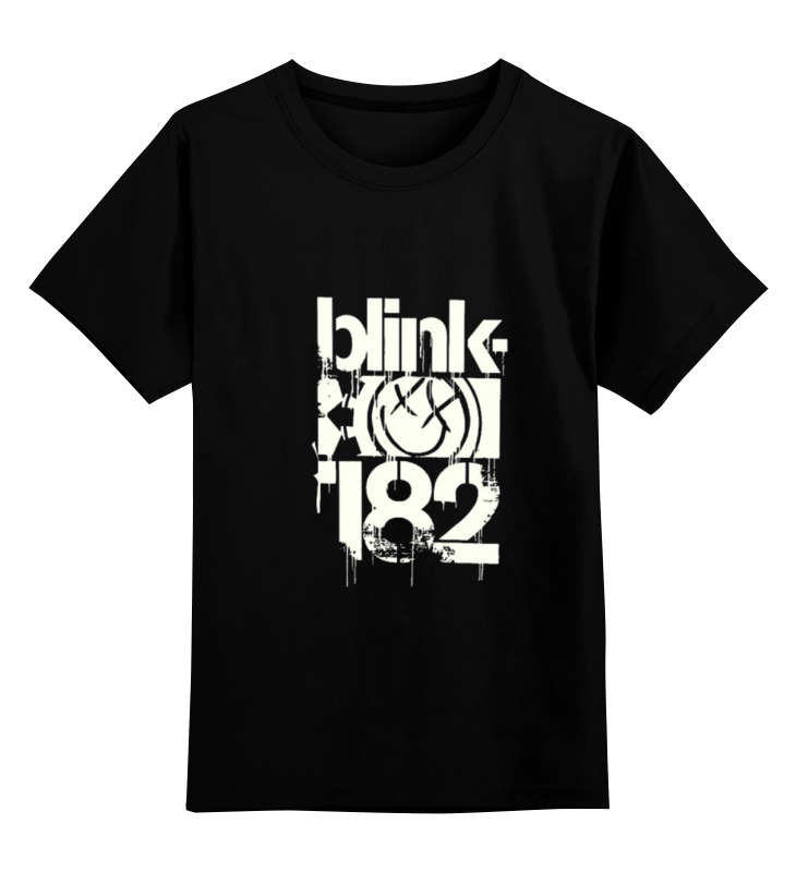 цена Printio Детская футболка классическая унисекс Blink-182 smile