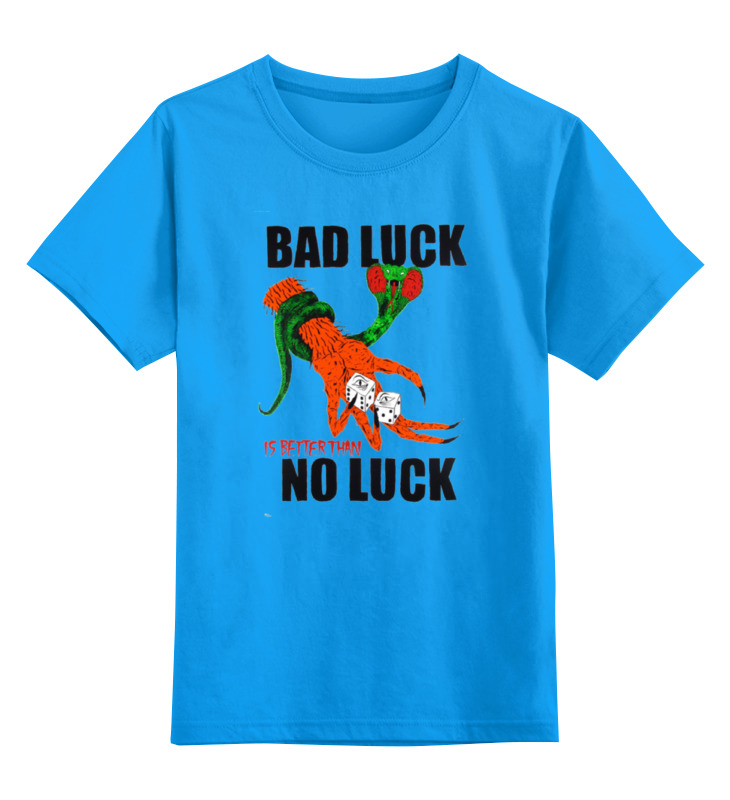 Printio Детская футболка классическая унисекс Bad luck printio детская футболка классическая унисекс good luck