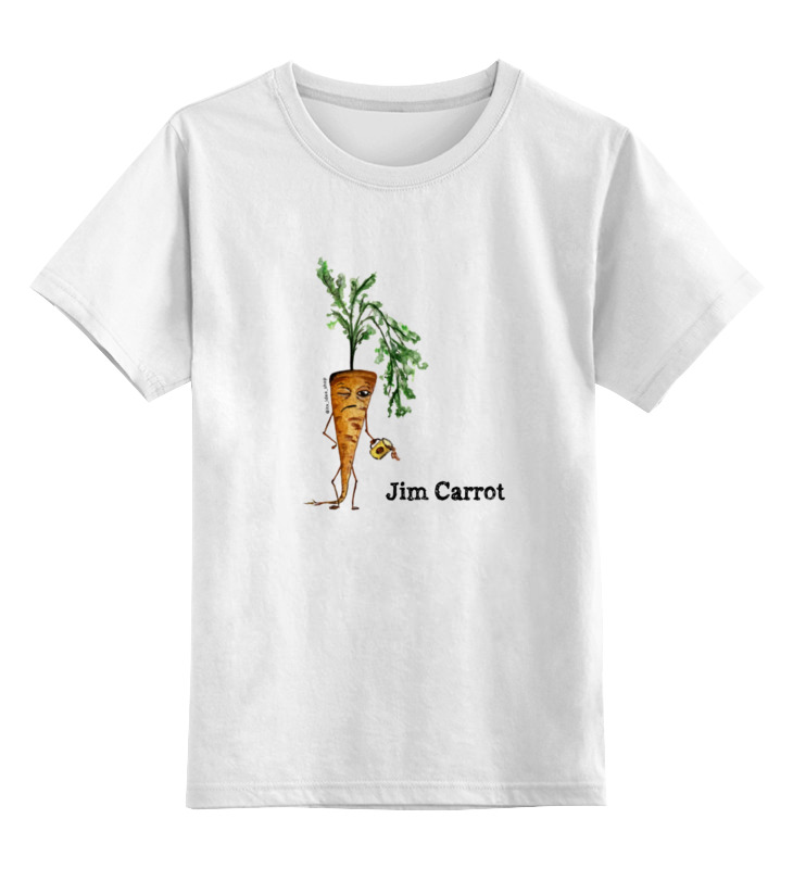 Printio Детская футболка классическая унисекс Утро c jim carrot (@its_idea_shop) printio толстовка wearcraft premium унисекс утро c jim carrot its idea shop