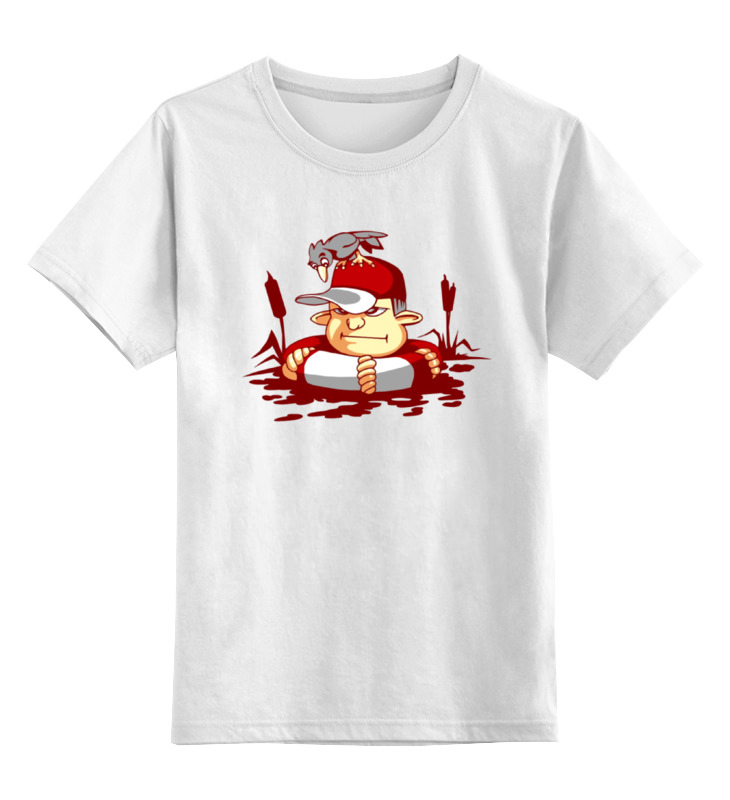 Printio Детская футболка классическая унисекс Купание в камышах printio сумка купание в камышах