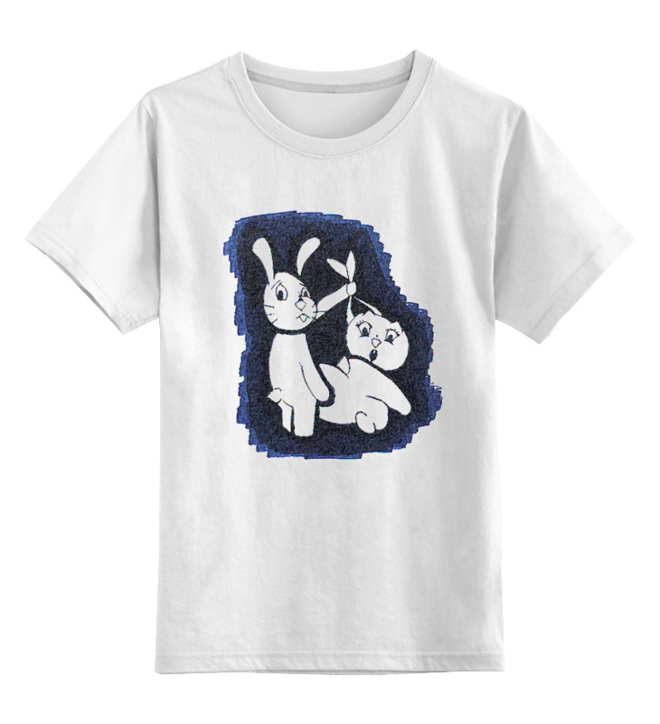 Printio Детская футболка классическая унисекс Жизнь кроликов цена и фото