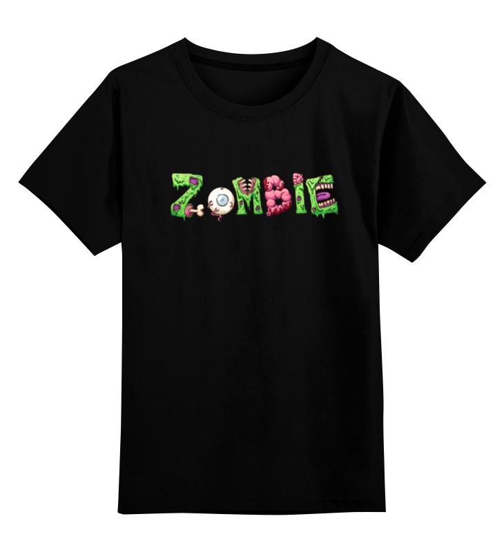 Printio Детская футболка классическая унисекс Zombie printio футболка классическая happy halloween lettering