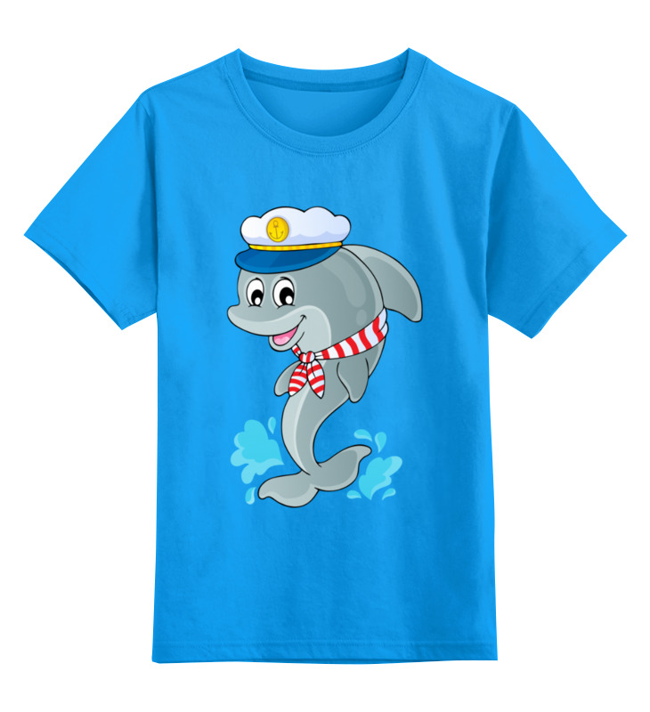 Printio Детская футболка классическая унисекс Дельфин printio детская футболка классическая унисекс дельфин в сердце