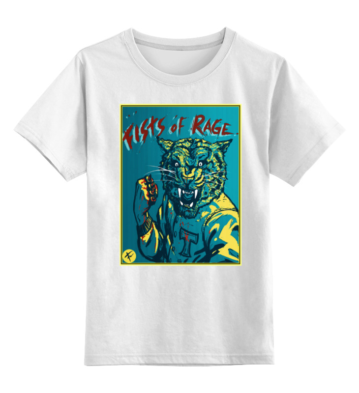 Printio Детская футболка классическая унисекс Fists of rage