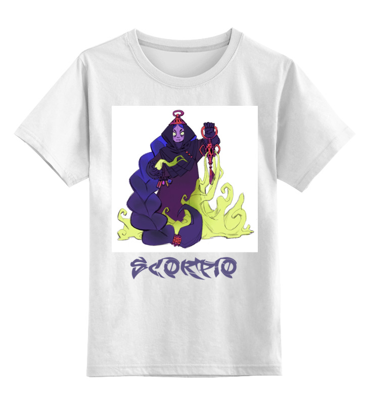 Printio Детская футболка классическая унисекс Знак зодиака скорпион
