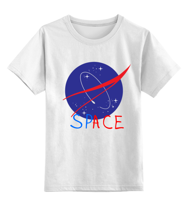 printio детская футболка классическая унисекс space Printio Детская футболка классическая унисекс Space