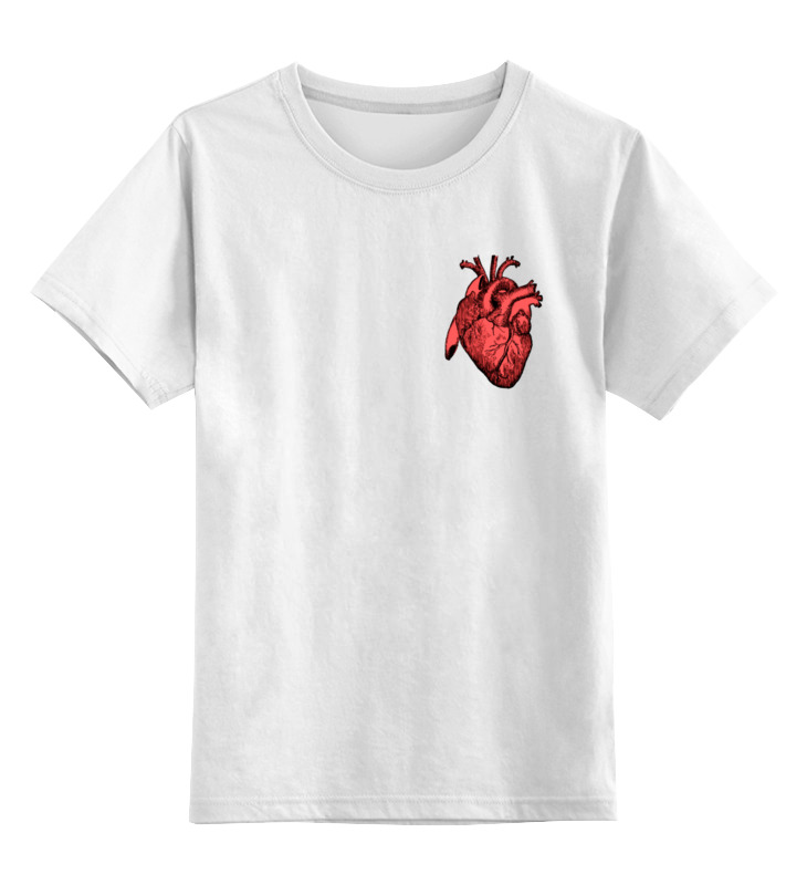 Printio Детская футболка классическая унисекс Сердце printio детская футболка классическая унисекс пульс сердце