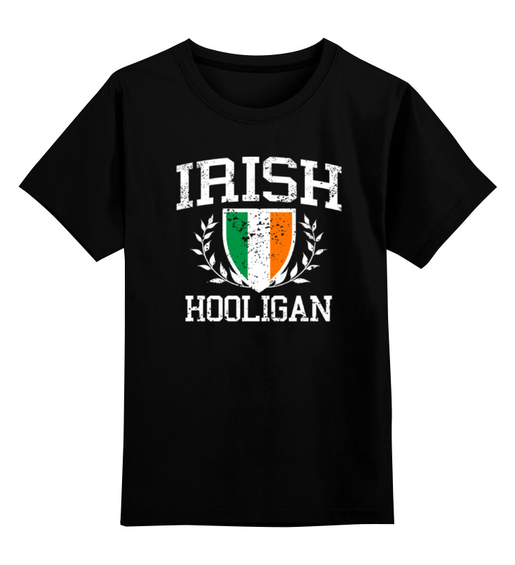 Printio Детская футболка классическая унисекс Ирландский хулиган printio лонгслив ирландский хулиган