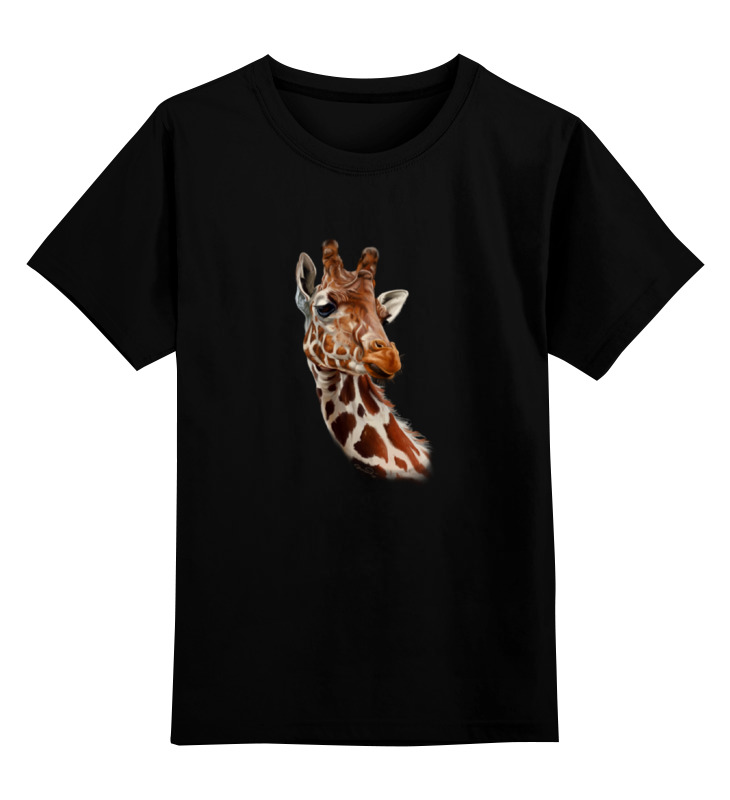 Printio Детская футболка классическая унисекс Жирафик детская футболка жираф в шарфе 140 синий