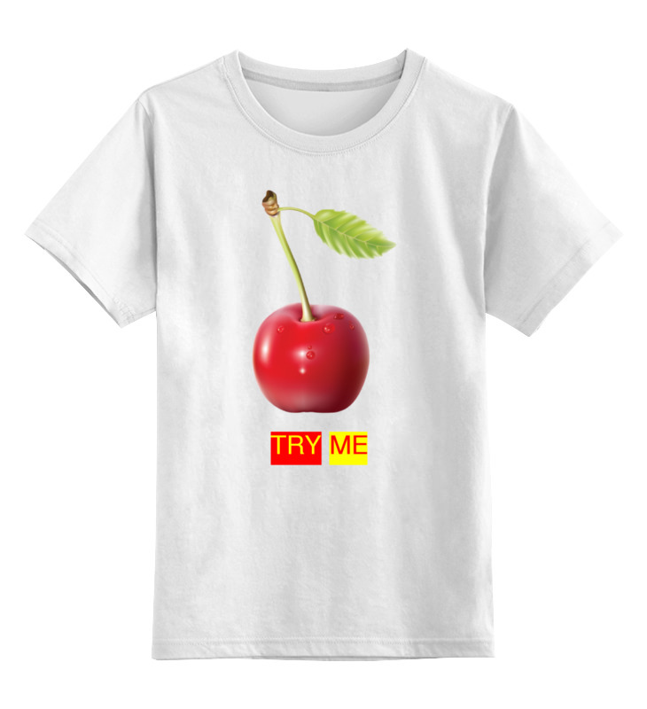 цена Printio Детская футболка классическая унисекс Try me