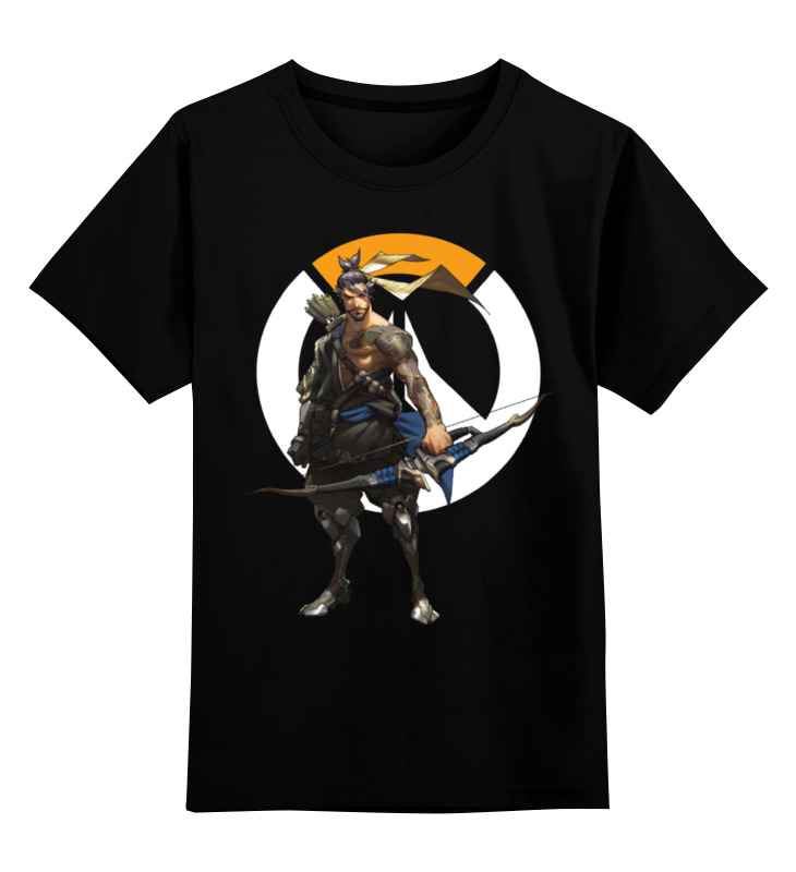 Printio Детская футболка классическая унисекс Overwatch hanzo / овервотч хандзо printio футболка wearcraft premium overwatch hanzo овервотч хандзо