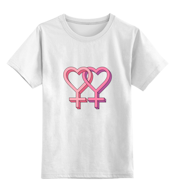 Printio Детская футболка классическая унисекс Lesbian love