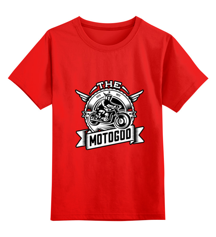 Printio Детская футболка классическая унисекс The motogod