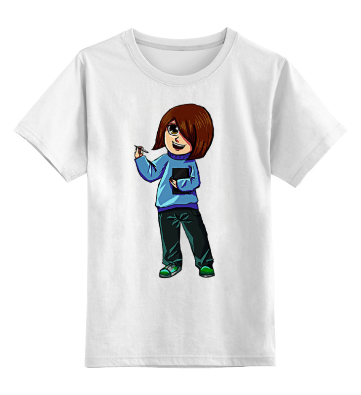 Printio Детская футболка классическая унисекс Девочка художник