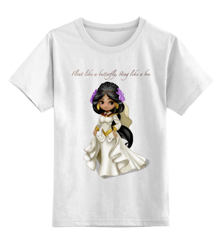 цена Printio Детская футболка классическая унисекс Принцесса жасмин