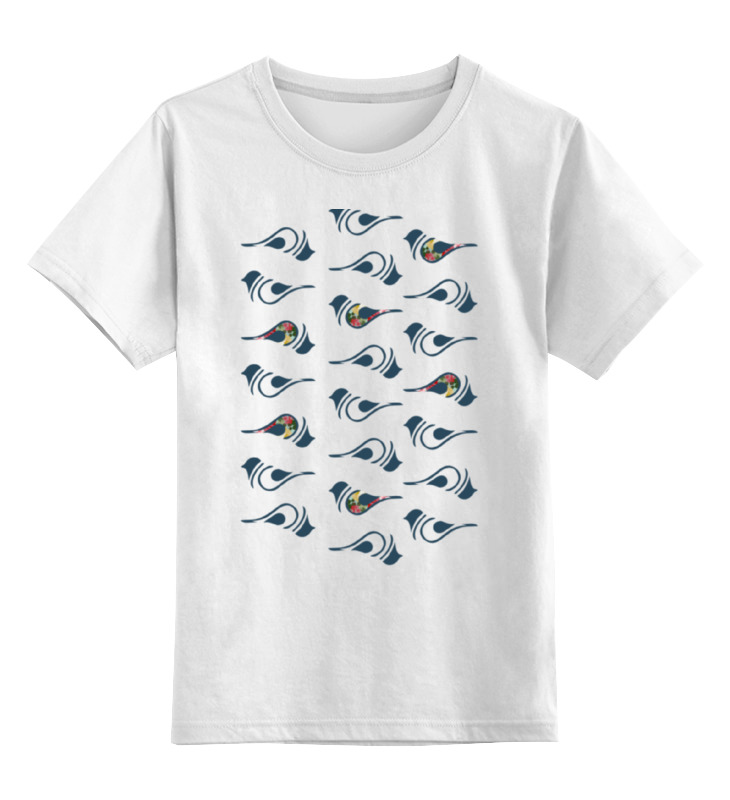 Printio Детская футболка классическая унисекс Птичий принт