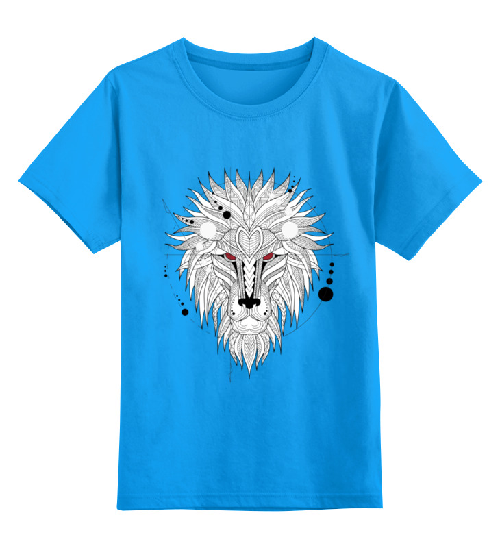 Printio Детская футболка классическая унисекс Лев ( lion ) printio детская футболка классическая унисекс lady lion