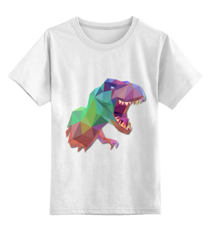 Printio Детская футболка классическая унисекс Динозавр мужская футболка динозавр тираннозавр лёша лёшазавр m желтый