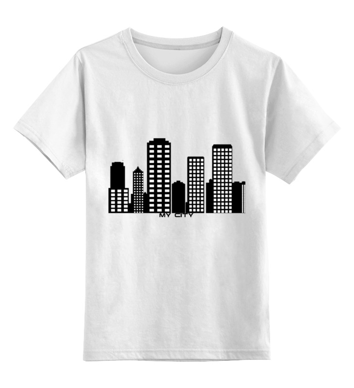 Printio Детская футболка классическая унисекс Мой город