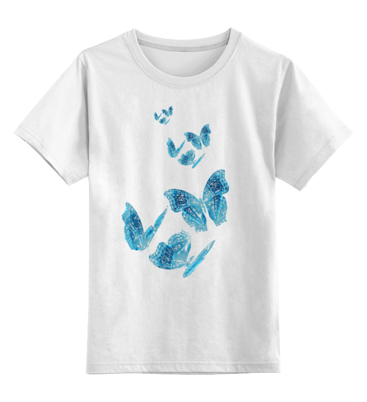 Printio Детская футболка классическая унисекс Лёгкий полёт бабочек футболка printio 2183512 лёгкий полёт бабочек размер l цвет белый