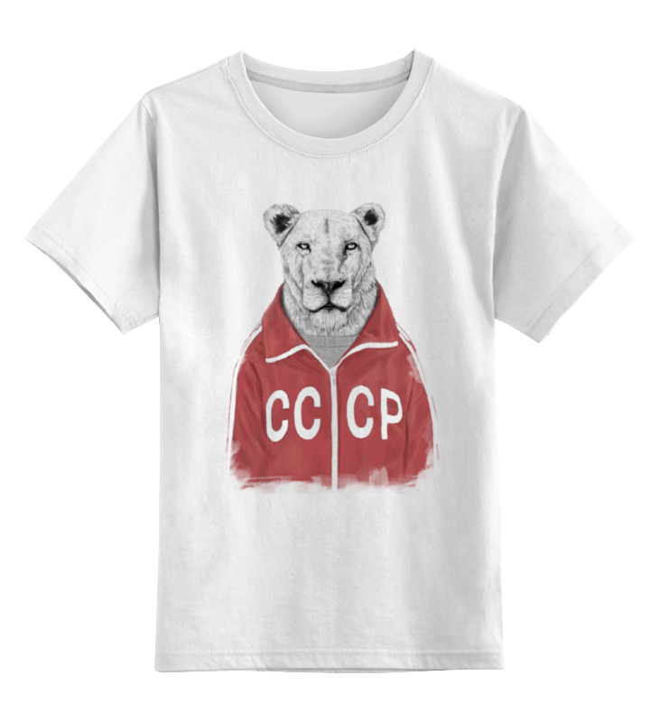 Printio Детская футболка классическая унисекс Сосетский лев