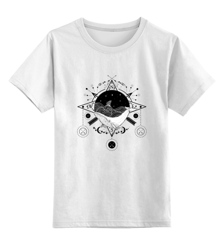 Printio Детская футболка классическая унисекс компас