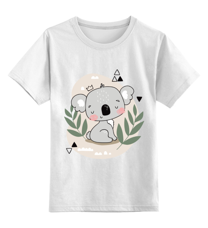 цена Printio Детская футболка классическая унисекс Милая коала