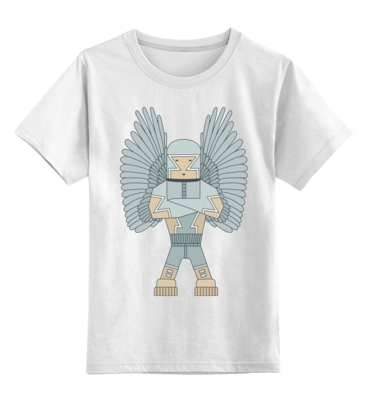 Printio Детская футболка классическая унисекс Techno angel
