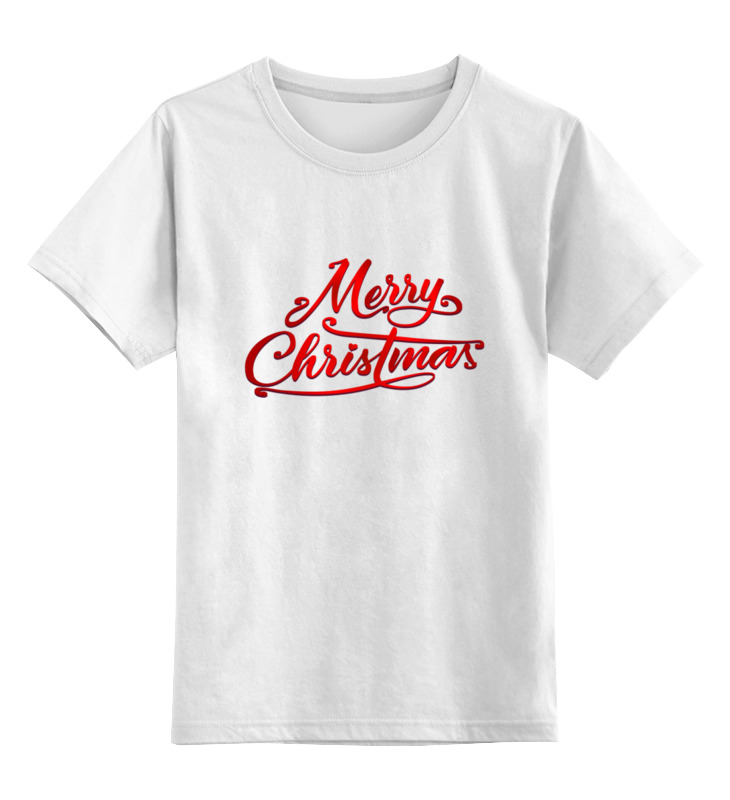 Printio Детская футболка классическая унисекс Merry christmas