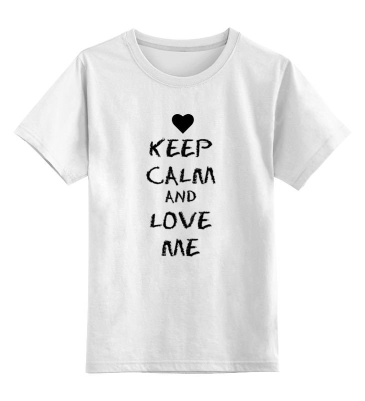 Printio Детская футболка классическая унисекс Love me