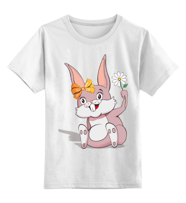 Printio Детская футболка классическая унисекс Зайка год кролика 1975