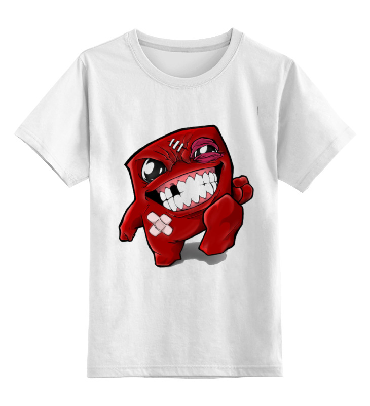 Printio Детская футболка классическая унисекс Super meat boy