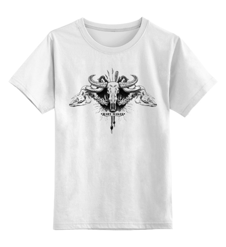 цена Printio Детская футболка классическая унисекс Mary makes tatoo style