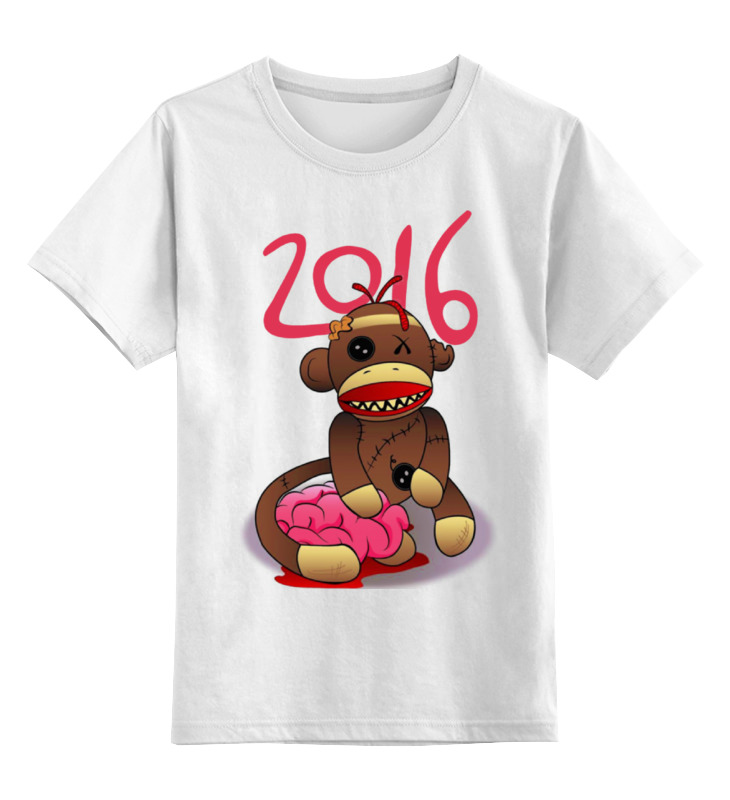 Printio Детская футболка классическая унисекс Год обезьяны printio детская футболка классическая унисекс год обезьяны