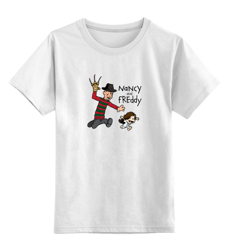Printio Детская футболка классическая унисекс Nancy and freddy
