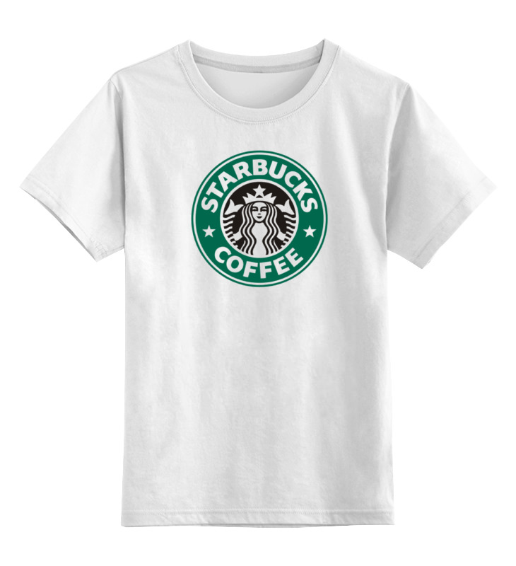 Printio Детская футболка классическая унисекс Starbucks printio детская футболка классическая унисекс starbucks