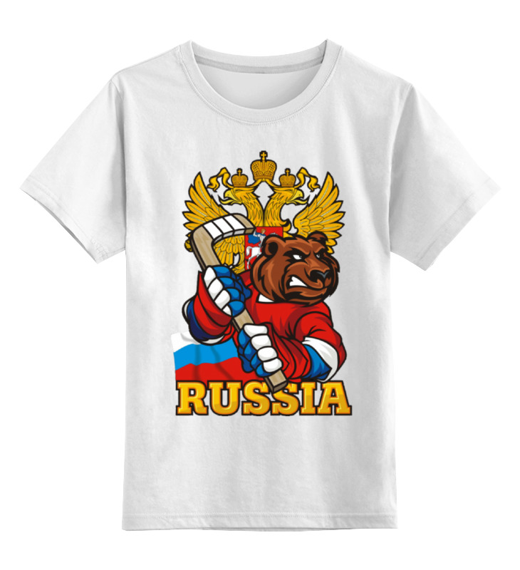 Printio Детская футболка классическая унисекс Russian bear printio детская футболка классическая унисекс ◈bear