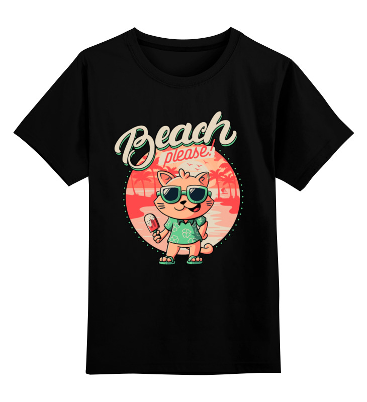 цена Printio Детская футболка классическая унисекс на пляже