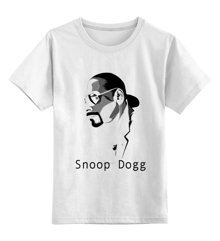 Printio Детская футболка классическая унисекс Snoop dogg чехол mypads snoop dogg wanna thank me для samsung galaxy xcover pro 2 задняя панель накладка бампер