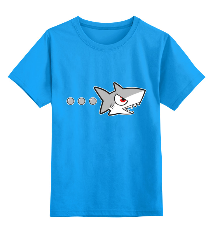 printio детская футболка классическая унисекс акула shark Printio Детская футболка классическая унисекс Акула